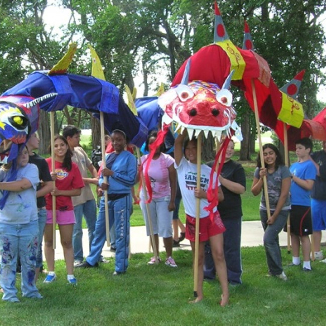 Giant Parade Puppets